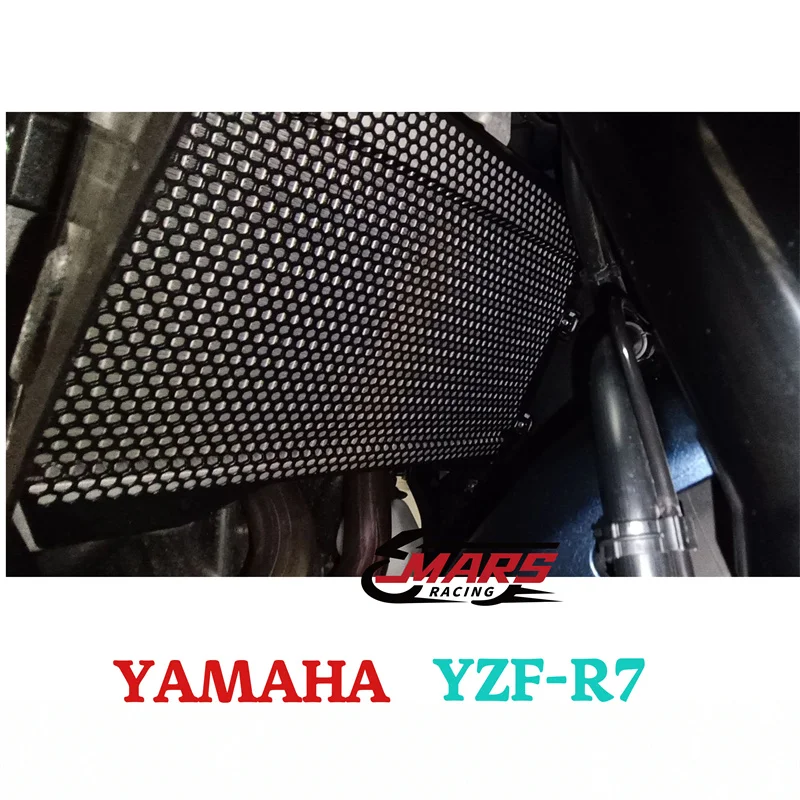 For YAMAHA YZF-R7 YZF R7 2021-2022 Motorcycle Accessories Radiator Guard Protector Grille Grill Protective Cover