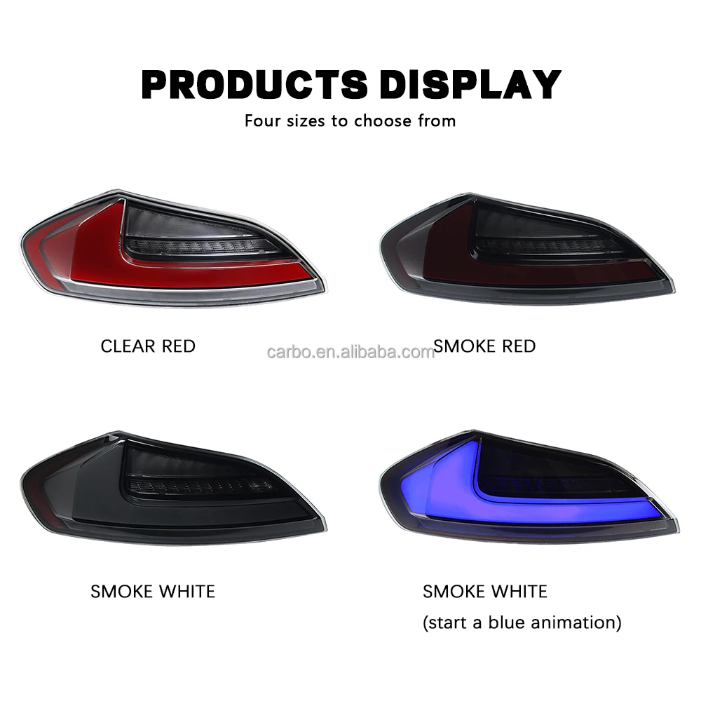 Car Rear Lamp Manufacture LED Tail Lights Assembly Taillightsmodified For 2008-2016 BMW Z4/E89