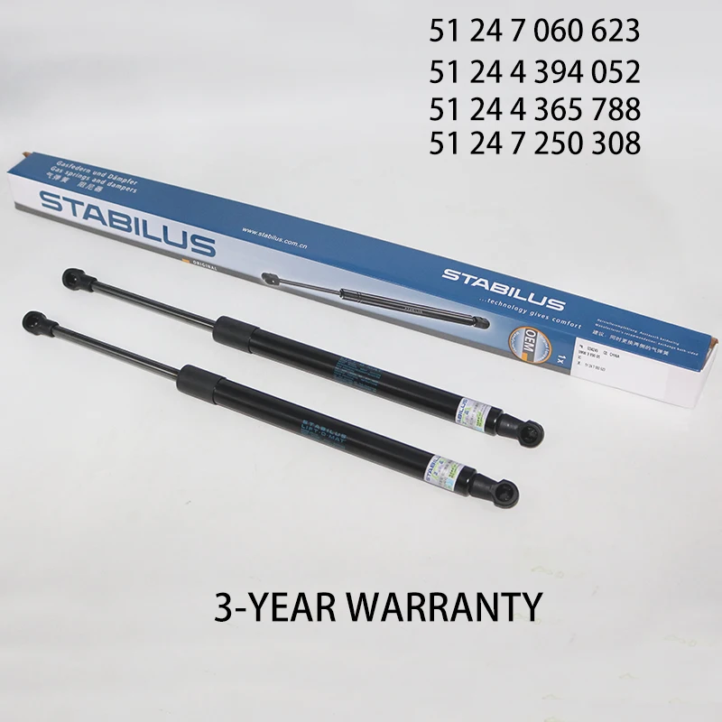 

Gas springs. Gas struts tailgate boot for BMW 3 series 318 325 320 E90 2005--2012