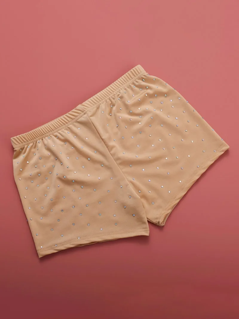 14 Colors Women Dance Accessories Underwear Modal Tights Shorts Diamonds Panties Nude Knickers Safety Pants