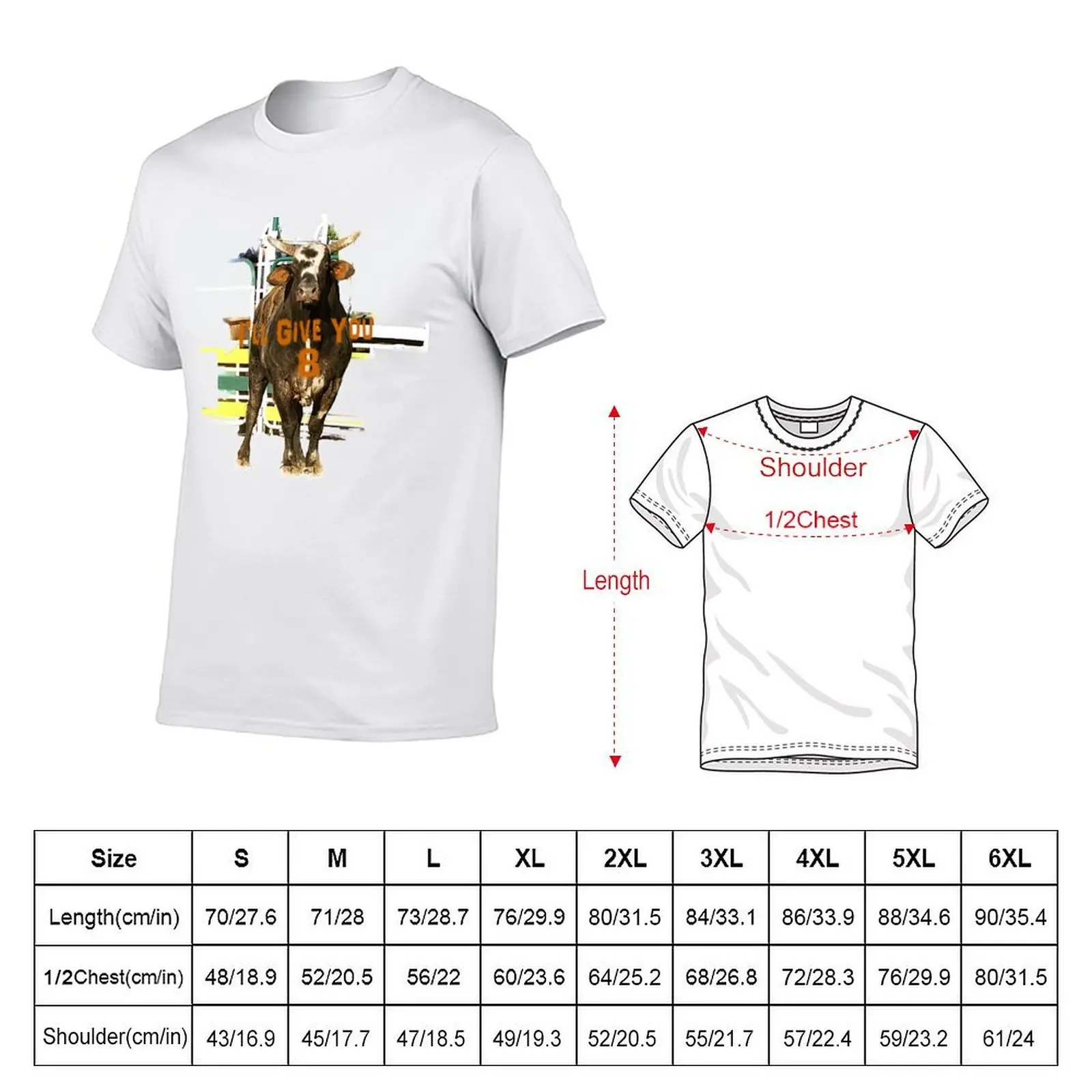 RODEO BULL, BUCKING BULL T-Shirt valentines clothes anime figures big and tall t shirts for men