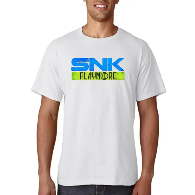 Men t-shirt SNK Playmore Neo Geo Logo tshirt Women t shirt