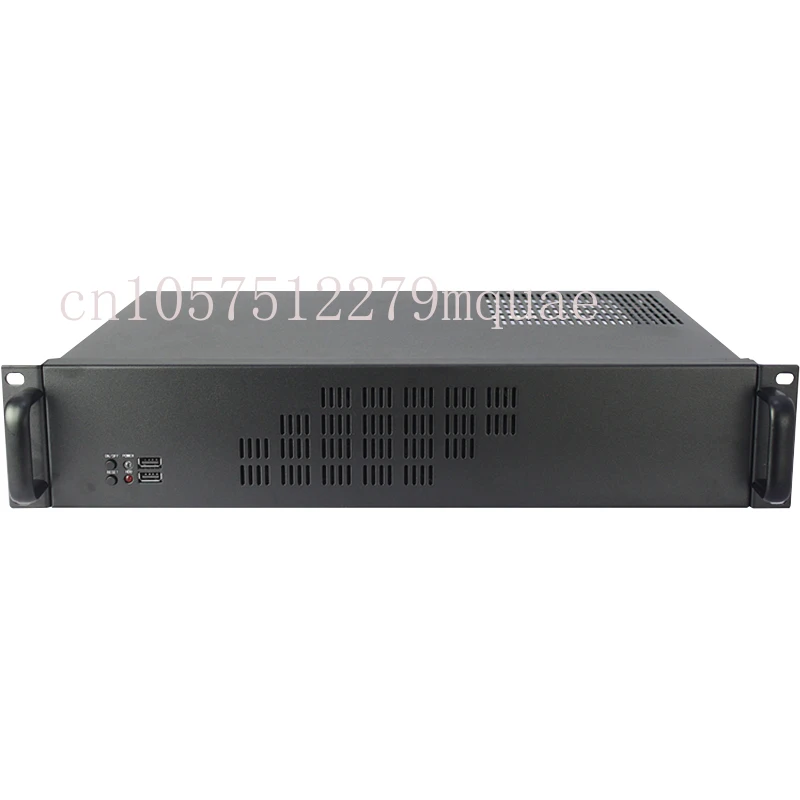 2U Chassis 300 Ultra-short Multi-disk MATX Motherboard Half-height Expansion Slot Computer Host Server Shell