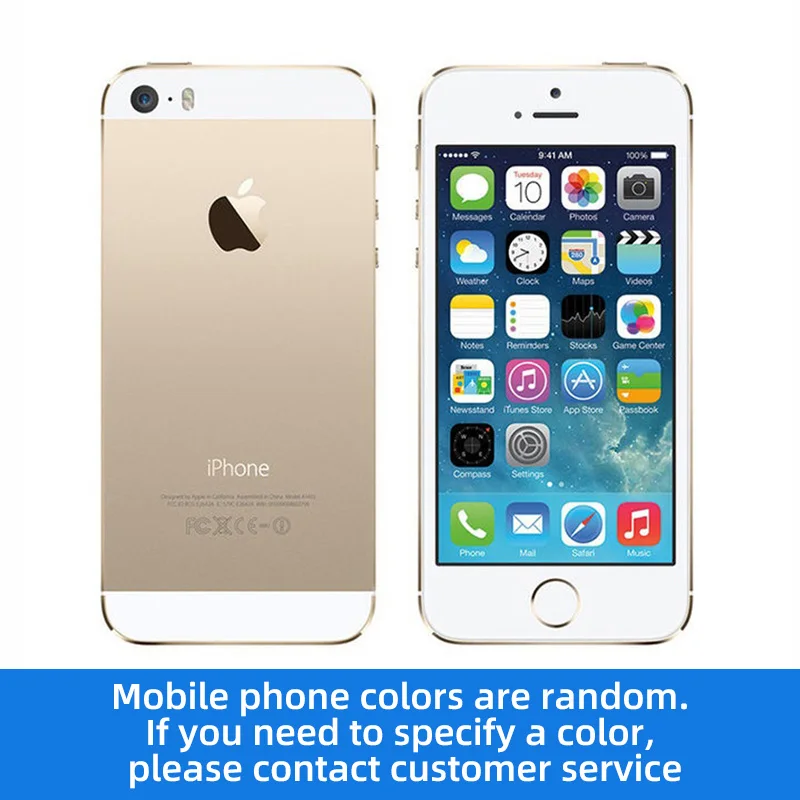 شاشة Apple iPhone 5S 4G 4.0 بوصة بحالة جيدة بطارية 1560 مللي أمبير مستعملة