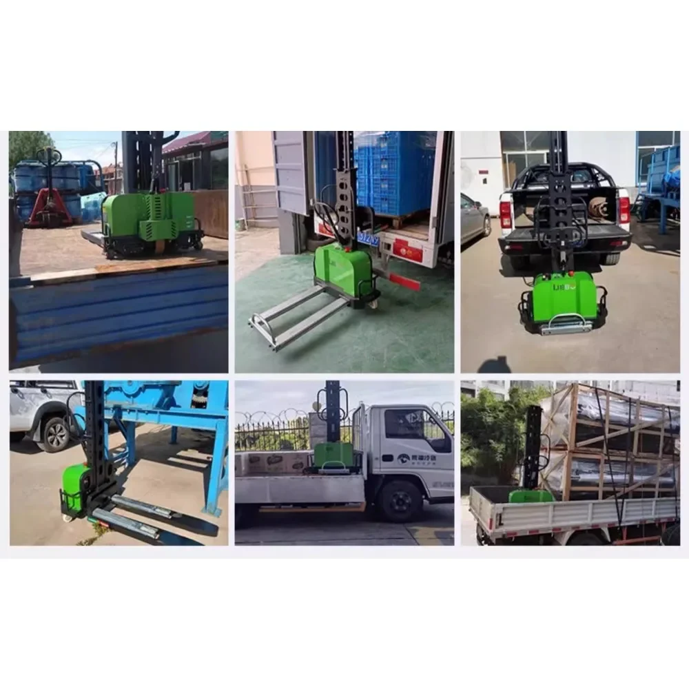 Electric forklift hydraulic lift