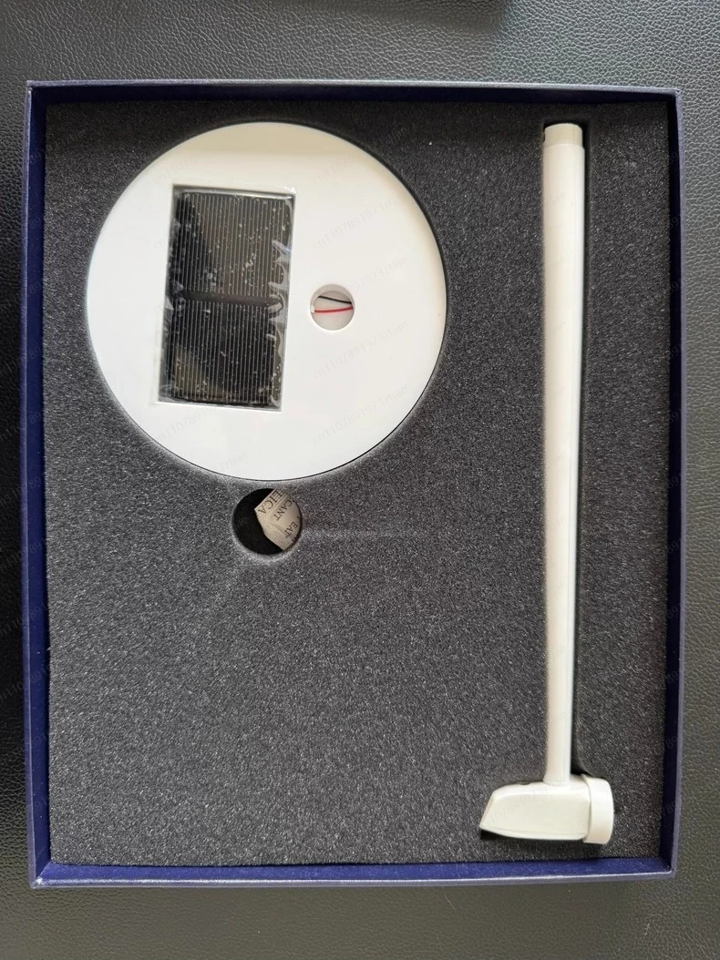 Jmz-Windmill small invention wind turbine model with batt-ery USB charging creative science and technology ornaments gift
