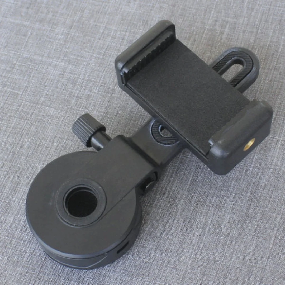 Universal Telescope Microscope Phone Photography Mount Holder Adapter Quick Release Clip Bracket for Mobile Shooting Accessories