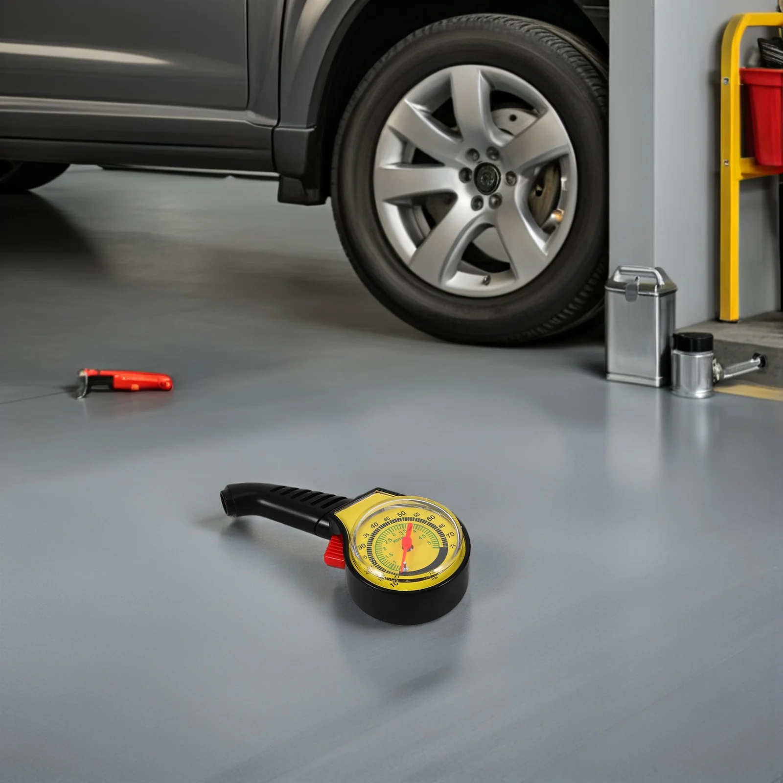 

4 Pcs Car Tire Pressure Gauge Measuring Tool Accessories Automobile Plastic Air