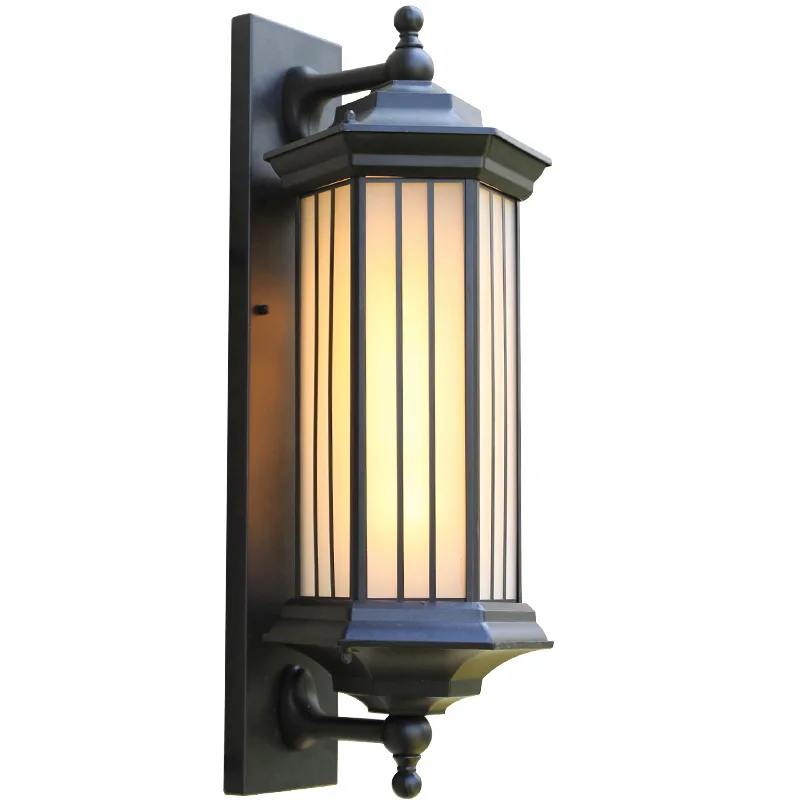 

Retro Outdoor LED Wall Lamps IP54 Waterproof Lighting Chinese Style Wall Sconce Lamp Villa Garden Balcony Porch Lights Fixtures