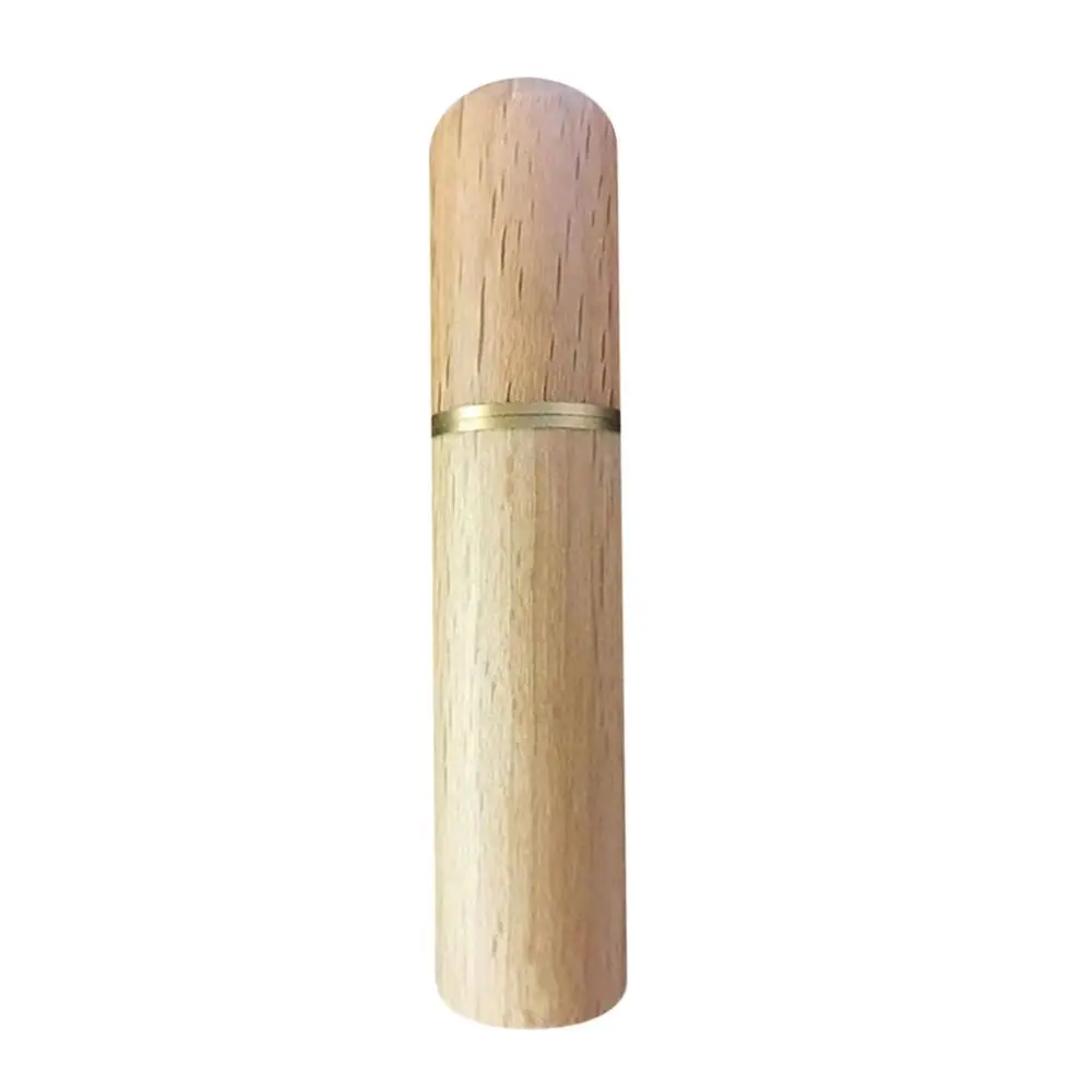 Wooden Sewing Needle Container Sandalwood Embroidery Quilting Accessories Practical Household Needle Organizer Universal
