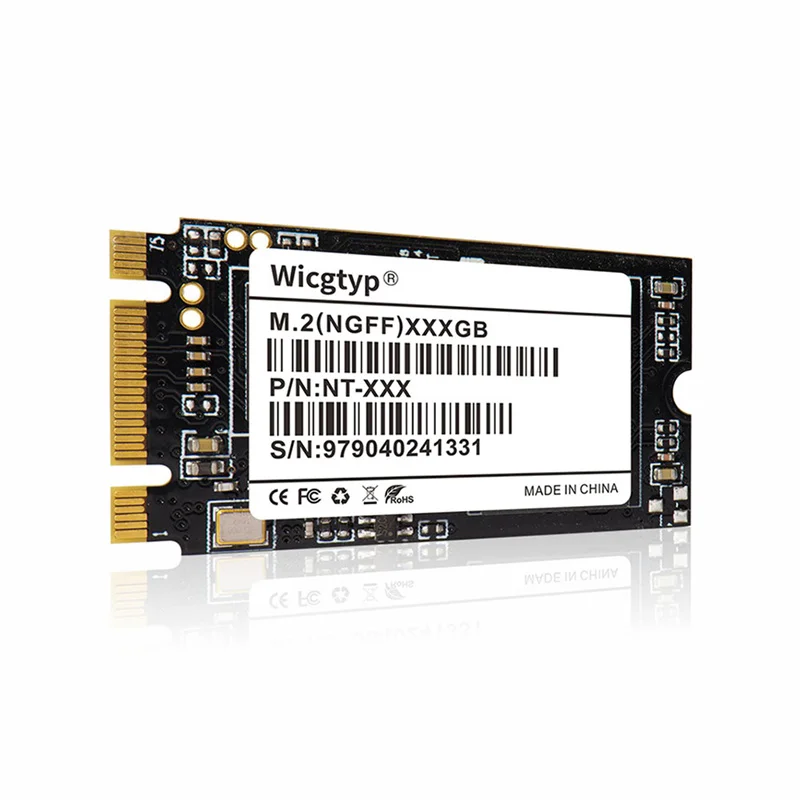 Wicgtyp SSD M2 Sata 2242 128GB 256GB 512GB 1TB 2TB M.2 NGFF SSD para laptop