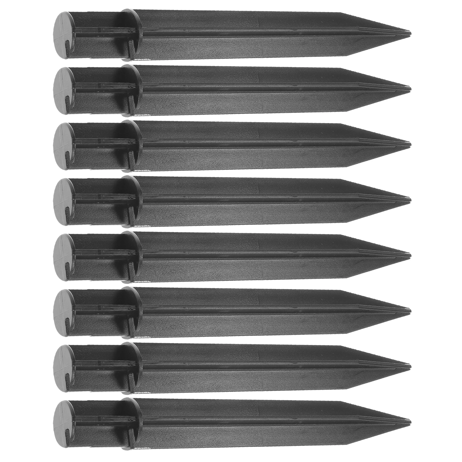 

8pcs Solar Lawn Light Ground Stakes Replacement Plastic Spikes For Garden Lamp Outdoor Decorative Stakes Garden Accessories