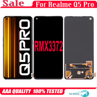 AMOLED For OPPO Realme Q5 Pro Q5Pro RMX3372 LCD Display Touch Screen Digitizer Assembly