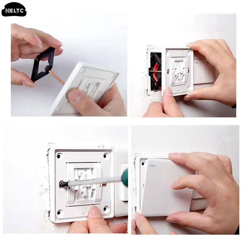 118 Type Switch Socket Bottom Box Repair Screw Broken Old Mounting Box Fast Recovery Simple Installation Without Dismantling