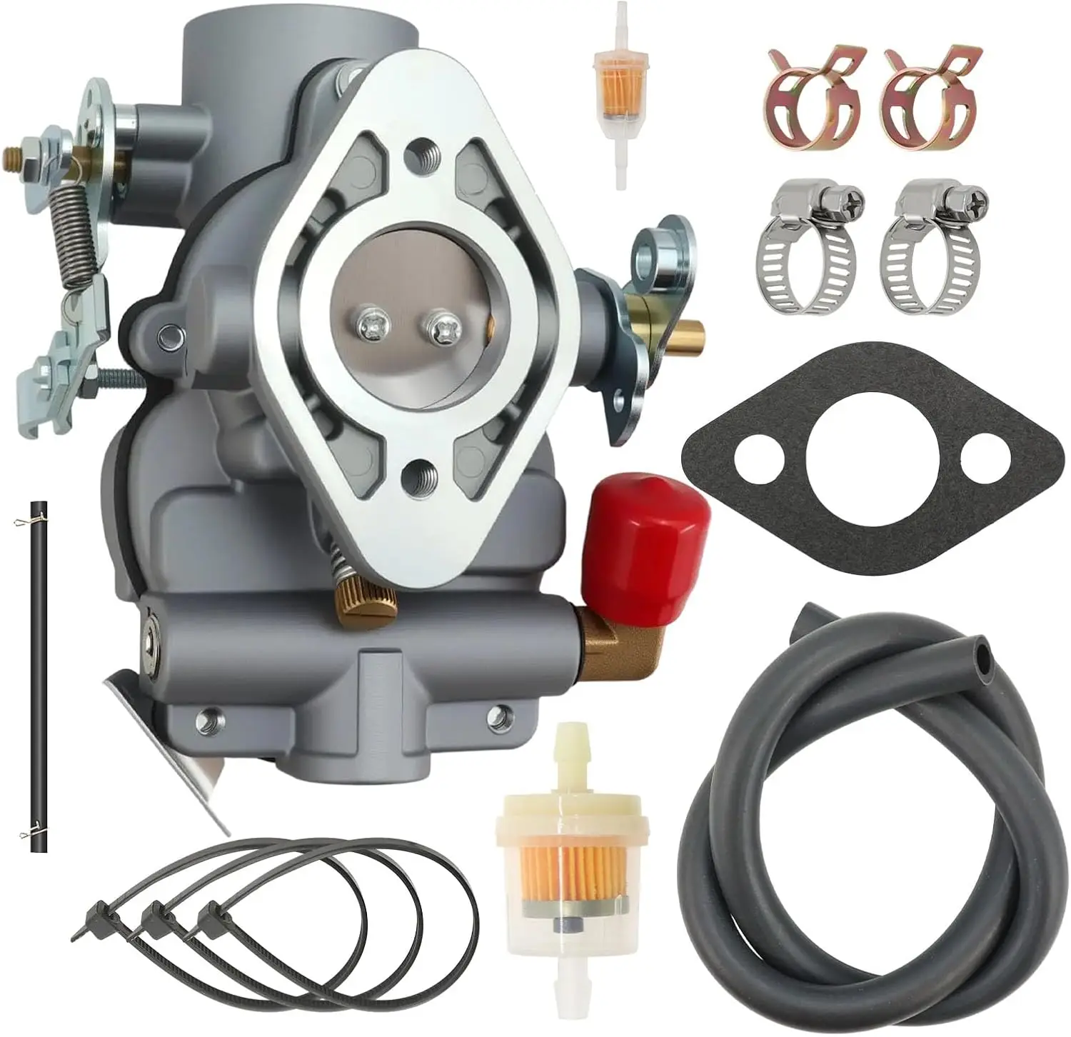251234R91 Carburetor for Case IH Farmall Cub Tractor 154 184 185 for Zenith 70949C92 71523C93 70949C91 Replace MFG 13781 13794 O