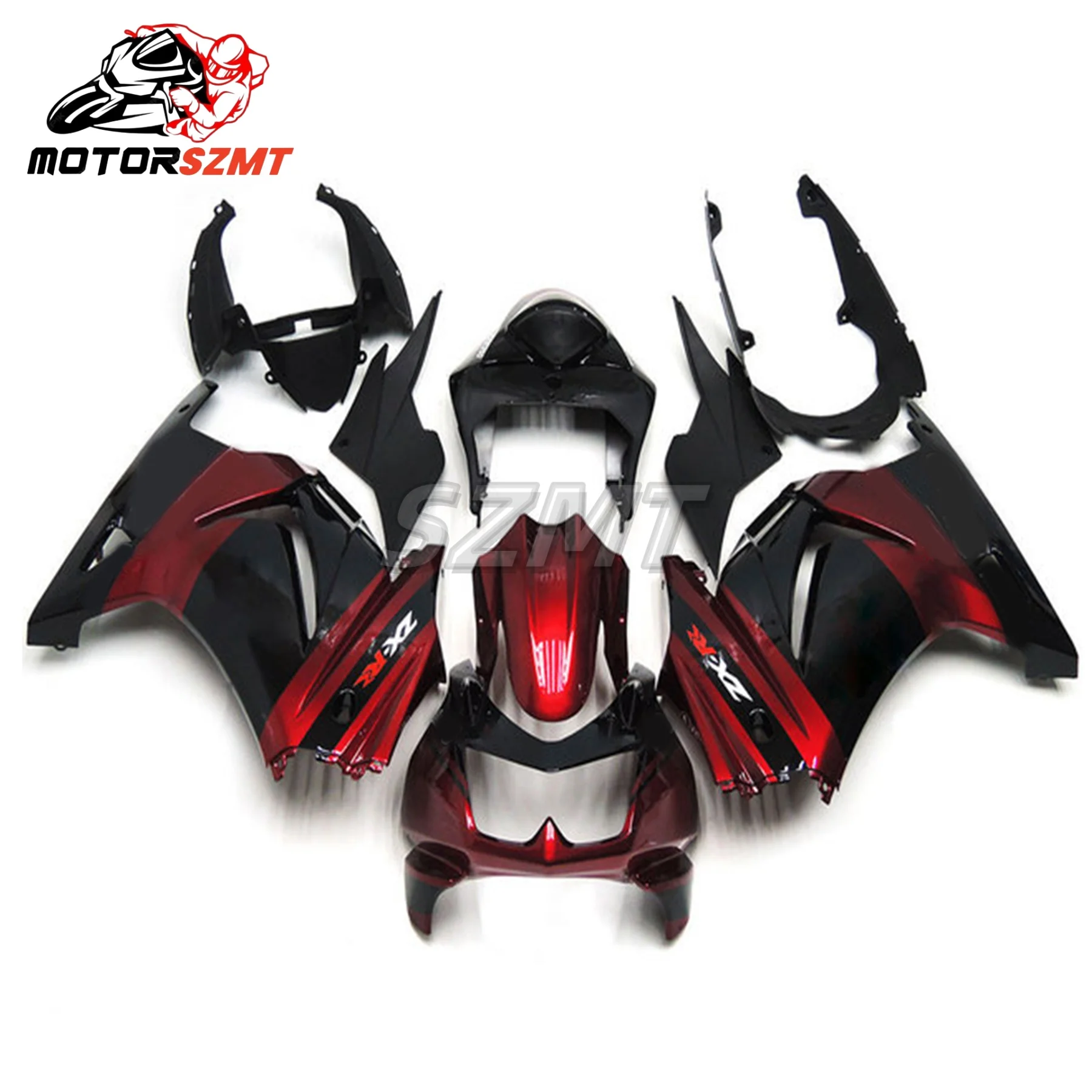 ABS Fairing Headlight Cowl Nose Panlel Fit For Kawasaki Ninja250 EX250 year 2008-2009-2010-2011-2012 new