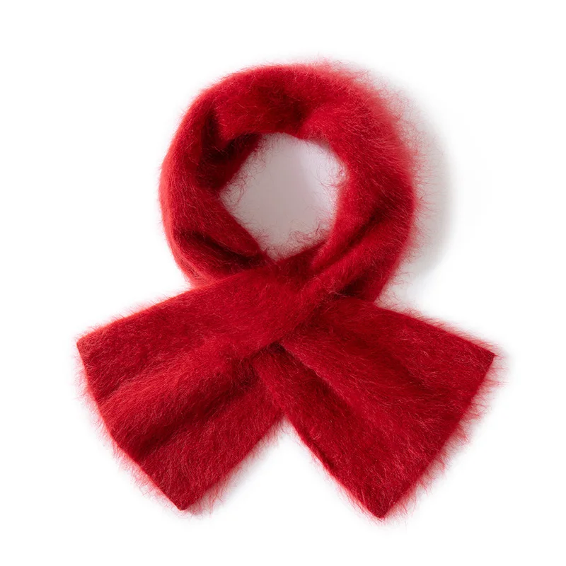 二重層カシミヤスカーフニットホールペットファン-00-純粋なカシミヤ冬のファッションアクセサリー暖かく快適でエレガント