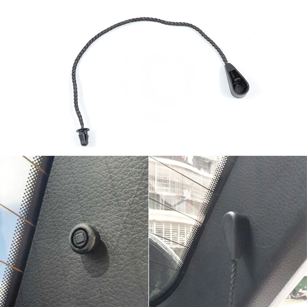 1pc Car Parcel Shelf String Cord Tonneau Cover Strap For Nissan Qashqai 79965-10A Black String Trunk Lids Part Car Accessories