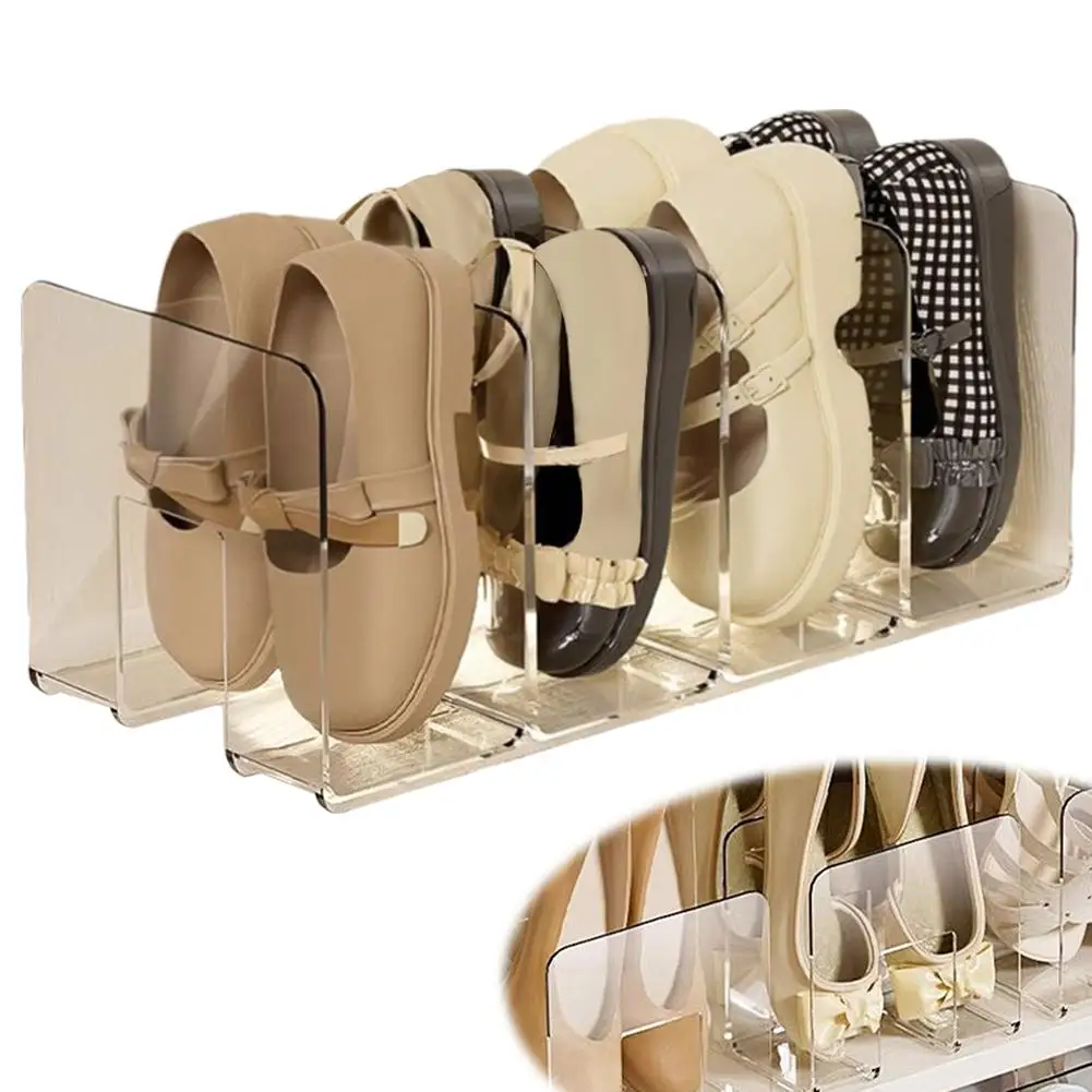 2 قطعة صندوق أحذية الأطفال للاستخدام المنزلي خزانة خذاء مساحة تخزين توفير رف أحذية الطفل من الأكريليك الشفاف صندوق تخزين #6