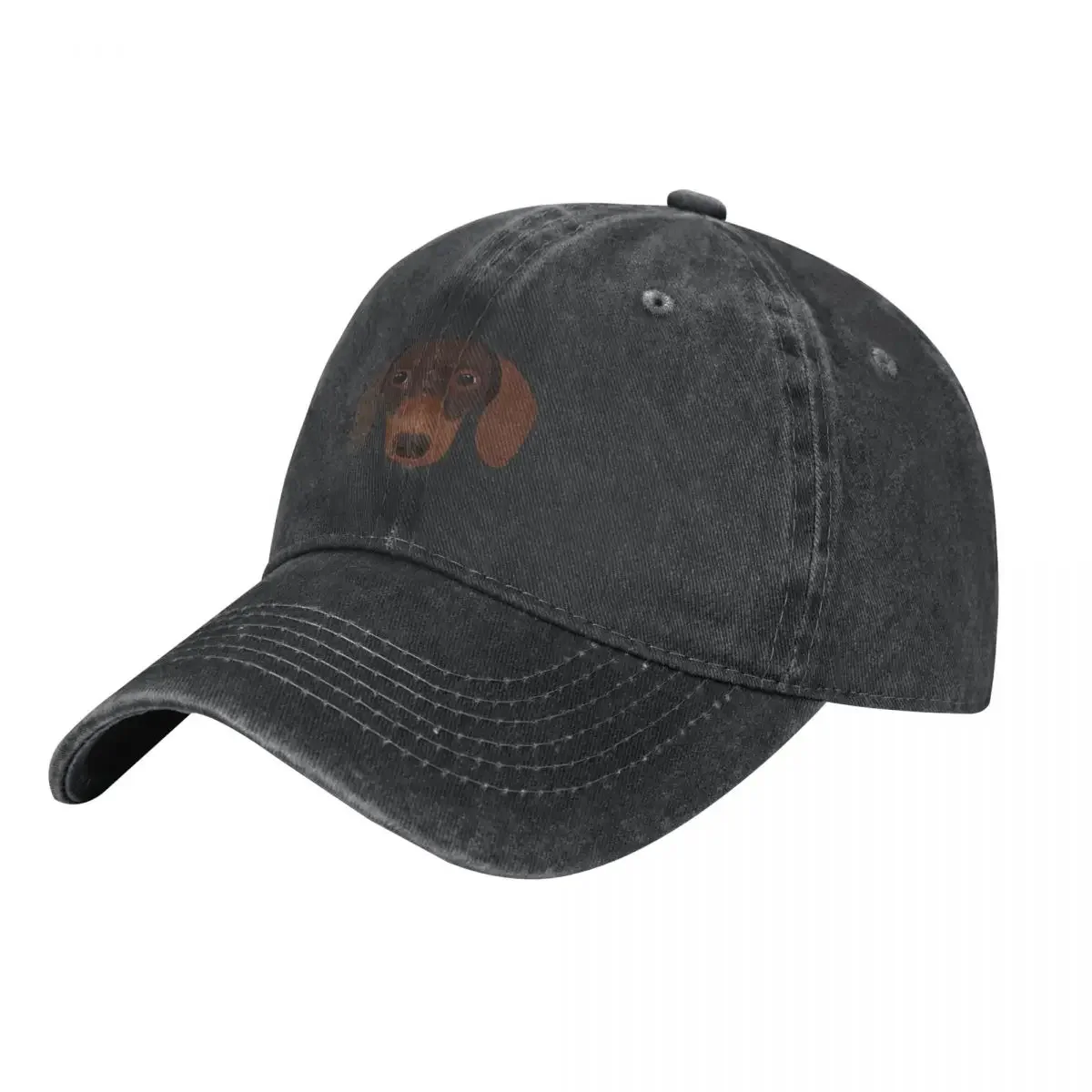 

Dachshund Cowboy Hat black Anime Hat hard hat Golf Cap Girl Men's