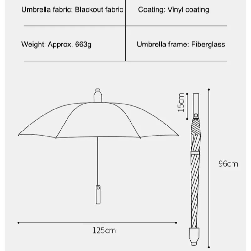 Large Windproof Umbrella Super Windproof Umbrella All Weather Umbrellas Large Men Automatic Business Umbrella UV Protection