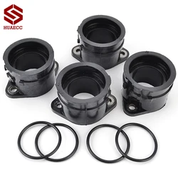 16065-1297 Motorcycle Carb Holder Intake Manifold Boots for Kawasaki ZR400 ZRX-II 95-01/03-08 ZRX400 ZR400 94-96/98-01/03-08