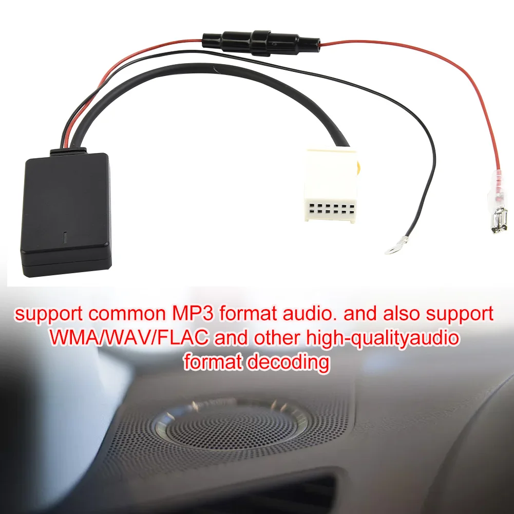 

12V AUX Input Adapter Cable for Mercedes-For Cars Including W169 W245 W203 W209 W164 W251 R230 and CL Class Models