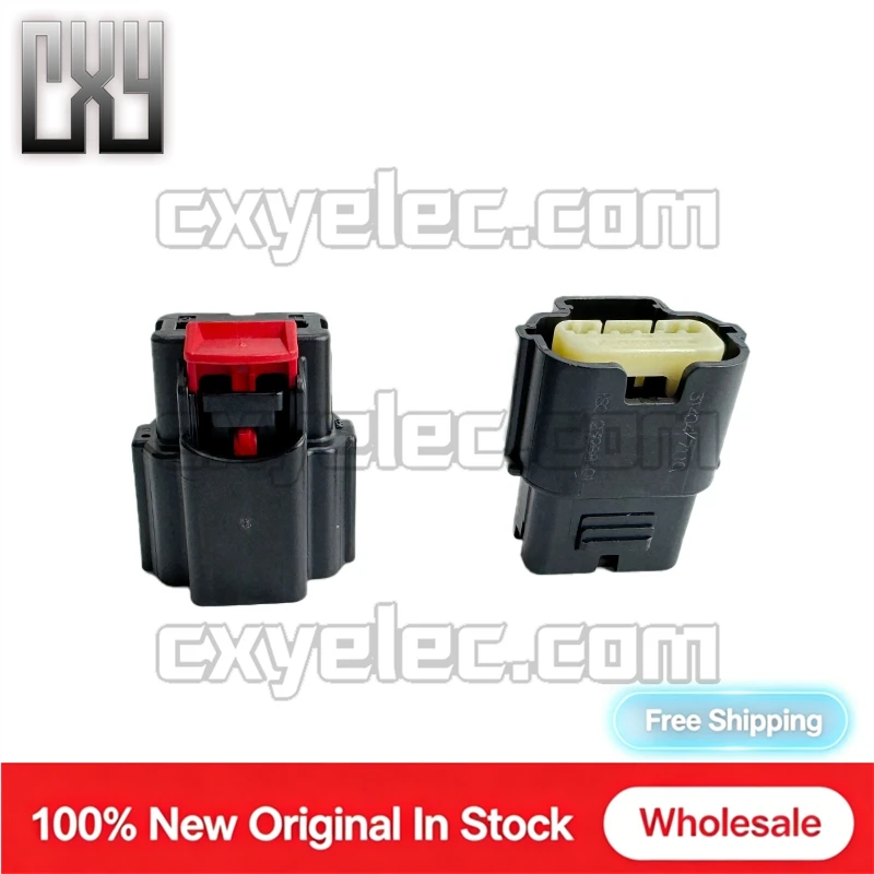 31404-6110 31404-7110 6Pin Female Connector Housing Only IP67 Waterproof For Car MAF Air Flow Sensor Throttle Pedal Wiring`