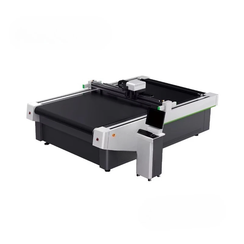 Numerical control vibration knife cutting machine numerical control leather cutting machine with automatic feeding platform
