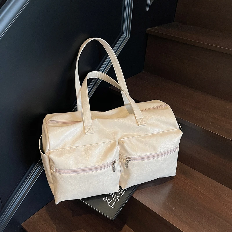 

Lightweight ort Trip Travel Bag Lage Sports Fitn Yoga Bag Women's Storage Men's Large Capaci Handheld Bag