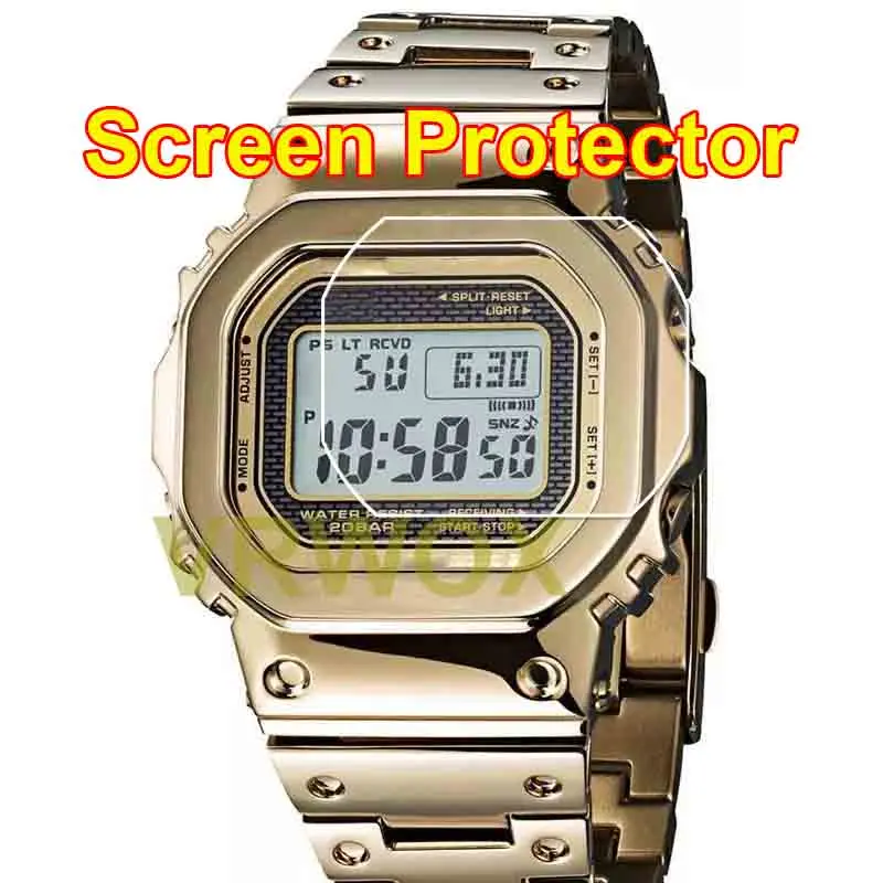 2PCS/3PCS TPU Screen Protector For Watch GM-5600 DW-5610 GM-5640 DWE-5600 DWE-5657 DWE-5640 HProtector Nano Explosion-proof Film