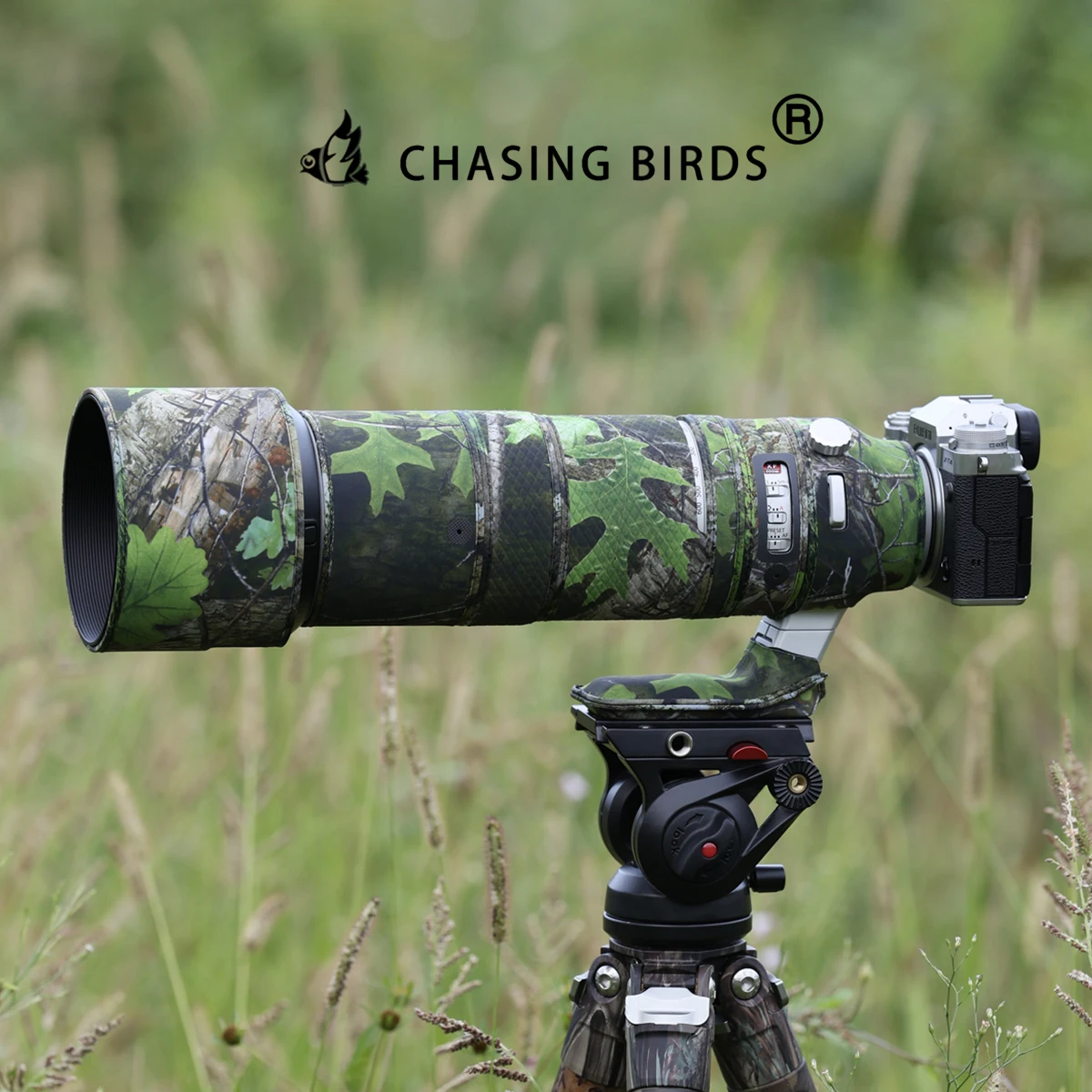 

CHASING BIRDS Lens Camouflage Coat for Fujifilm 150-600mm F5.6-8 R waterproof and rainproof lens protective cover fuji 150600