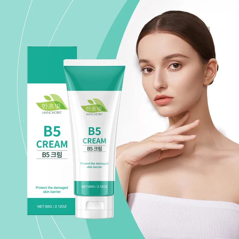 

B5 Face Cream - 60g Daily Hydration, Improve Rough Skin, Repair Barrier & Revitalize, Deep Moisturizing Facial Care