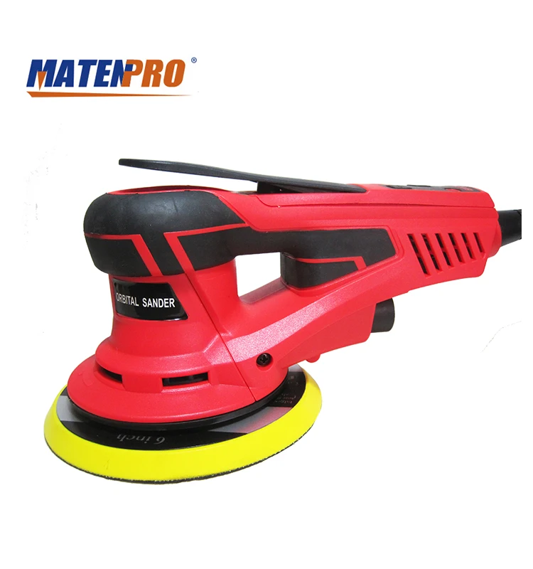 Random Orbital Sander Multi-Function Variable Speed Corded Sanders Electric 5.0mm Woodworking Corners Polisher