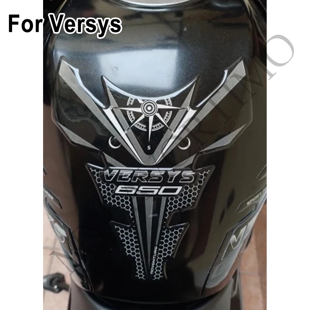 Versys 650 Fuel Previous Pad Stickers, Protector Decal, Moto, Kawasaki Versys 650LT 650 LT Adventure Touring Accessrespiration