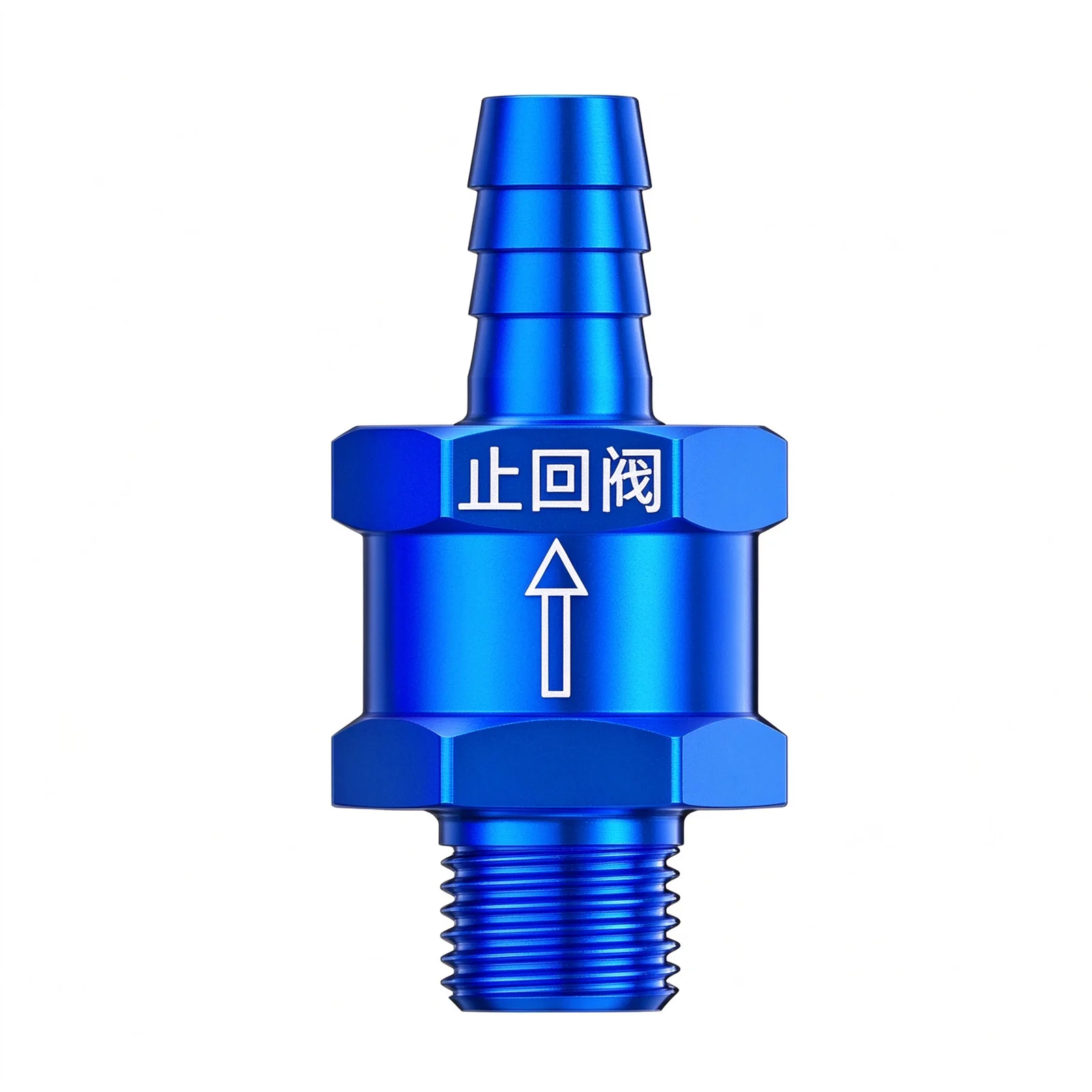 Aluminum Alloy Non Return Check Valve Truck Water Sprinkler Air Brake One Way Valve Prevent Backwater for Air Reservoir Tank