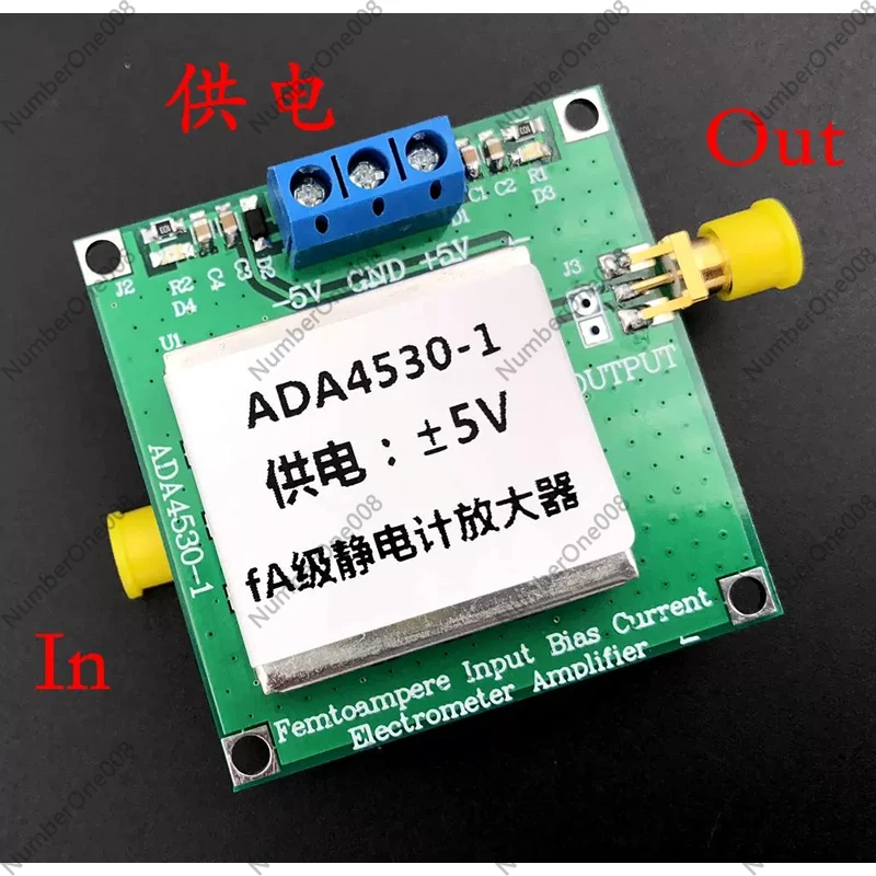 FA Level Electrostatic Meter Amplifier ADA4530-1 Weak Current Measurement Module Photoelectric IV Conversion