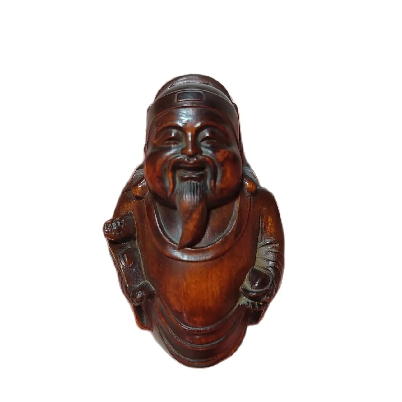 

Chinese Boxwood Wooden Statue Statuette Modern Home Decor Sculpture Man small Deco decorative sculpture home decor