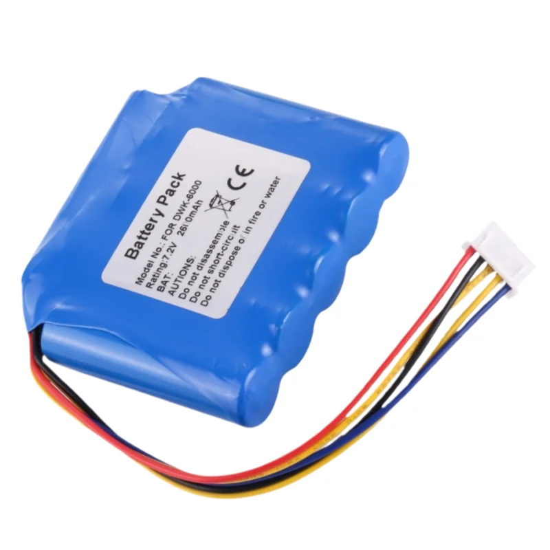 100% New High Quality 7.2V 2600mAh Replacement Battery for Tosight DW-6000, DWK-6000 Optical Fiber Fusion Splicer