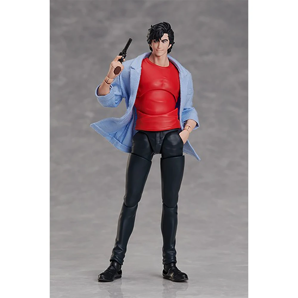 Aniplex BUZZmod. City Hunter: Shinjuku Private Eyes Saeba Ryou 1/12 Action Doll Collectible Anime Figure Model Toy Gift