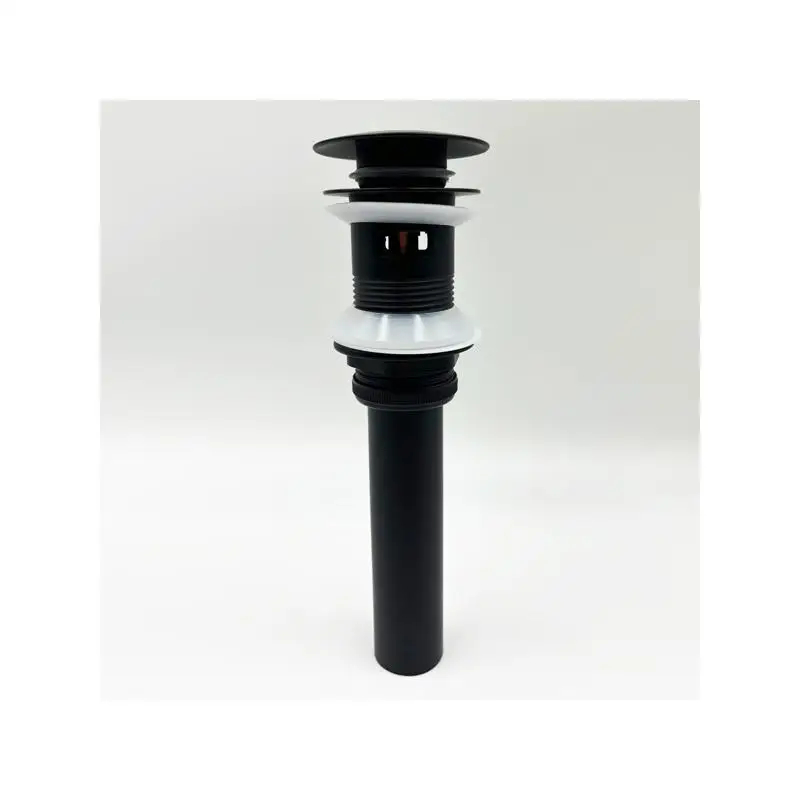 

Stainless Steel Bathroom Sink Drain with Overflow, Vessel Lavatory Pop Up Drain Stopper for Vanity