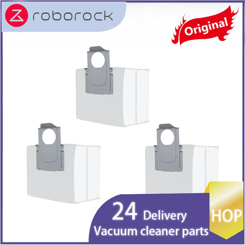 

Original Roborock Q7 MAX+ Accessory Disposable dust bag Auto dust collection and charging stand Parts Roborock Q7 Max Dust