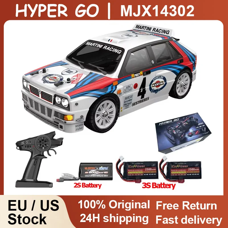 65 km/h HYPER GO MJX 14302 1/14 RC voiture sans brosse 2.4G télécommande 4WD tout-terrain haute vitesse RC voiture camion passe-temps RC jouets comme cadeau