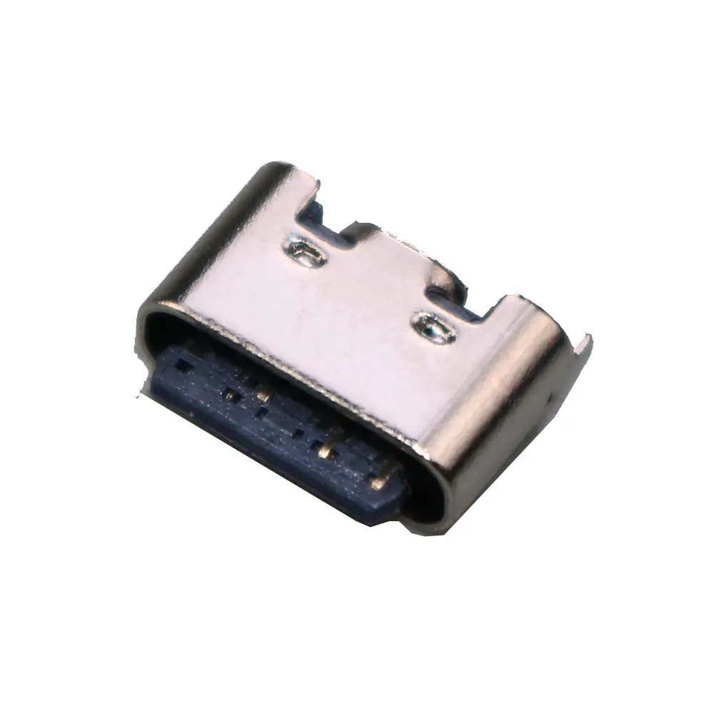 2-50 sztuk rodzaj USB C 3.1 kobiet 6 Pin 3A 5V złącze wtykowe Micro umieszczania SMT do projektowania PCB DIY wysoki prąd ładowania — zdjęcie 2