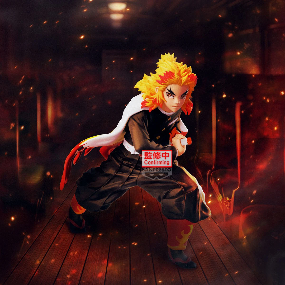 

Original BANDAI SPIRITS BANPRESTO Maximatic Kimetsu No Yaiba Rengoku Kyoujurou Collection Series Model Toys Garage Kit