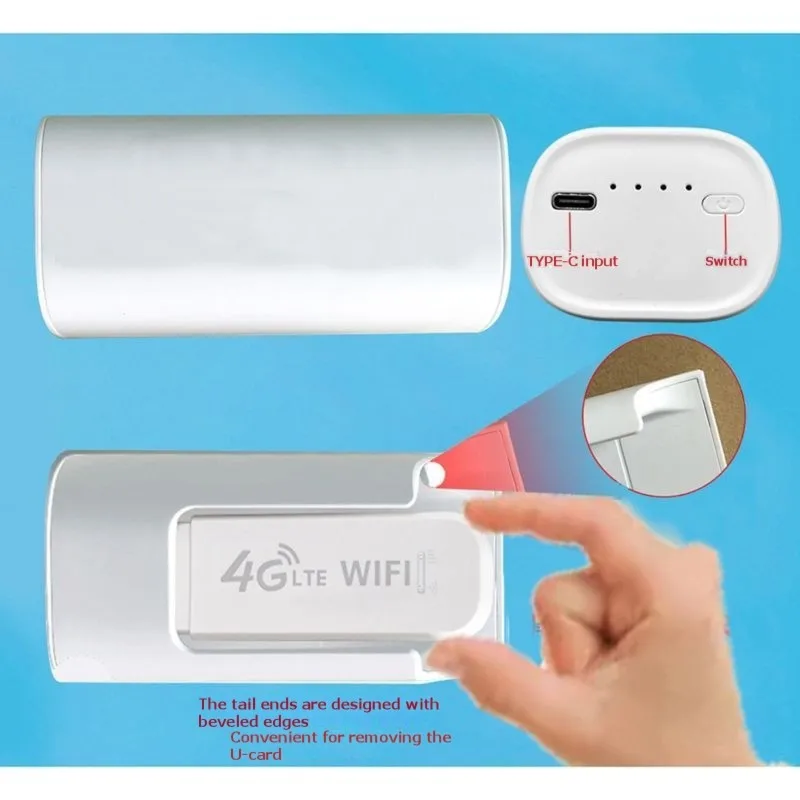 

A37T-Отдельный отсек для Wi-Fi-устройства с питанием, отсек для питания UFI, отсек для зарядки UFI большой емкости с выключателем