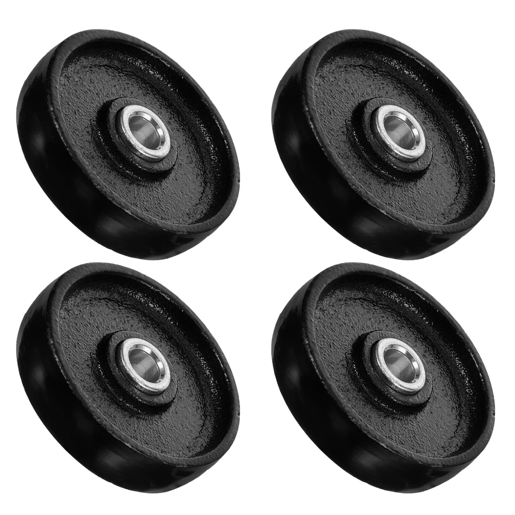 

4pcs for Hydraulic Floor Jack Front Swivel Wheel Replacement Parts Utility Trailer Accessories Boat Trailer Jack Wheel