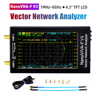 NEW NanoVNA-F V3 4.3 Inch Vector Network Analyzer 1MHz~6GHz Antenna Analyzer 4.3\