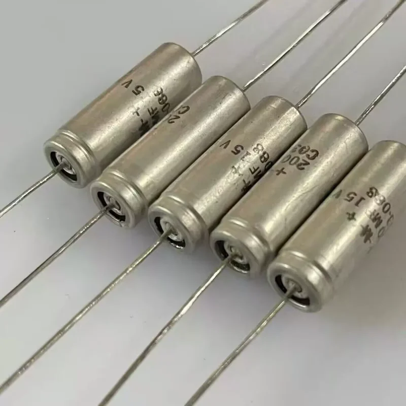 

10 шт. новый MALLORY 235 серии 200 мкФ поколения 220 мкФ 15 В медный контакт осевой нагревательный катодный конденсатор