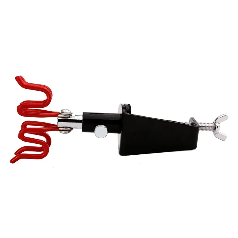 2 Air Brushes Clamp-on Air Brush Holder Stand Holds, Table or Bench Top Mount for Air Brush Hobby Model Parts Models Assemble